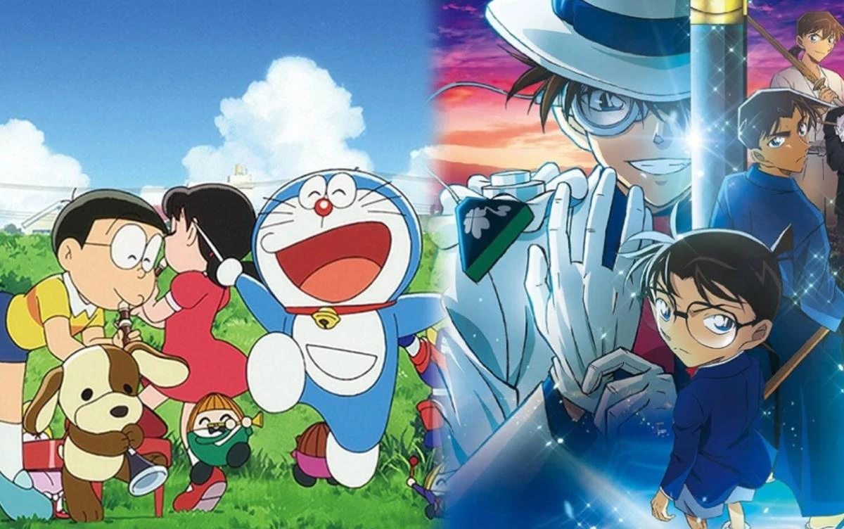  Conan Movie 27: Ngôi Sao 5 Cánh 1 Triệu Đô cán mốc 100 tỷ có thể vượt mặt Doraemon